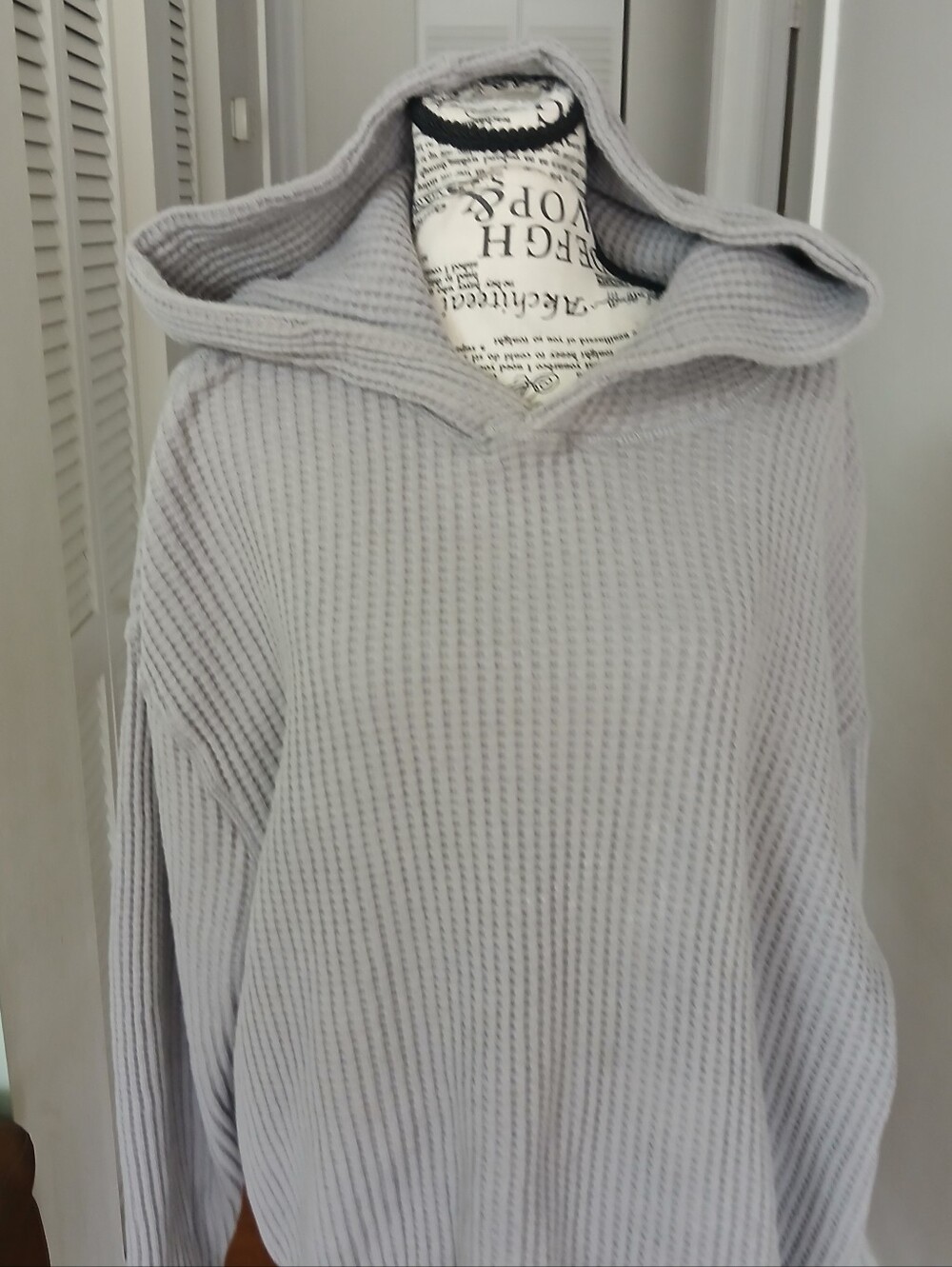 Mate The Label Organic Waffle Relaxed Hoodie - Picture 3 of 8